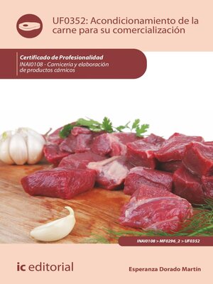 cover image of Acondicionamiento de la carne para su comercialización. INAI0108